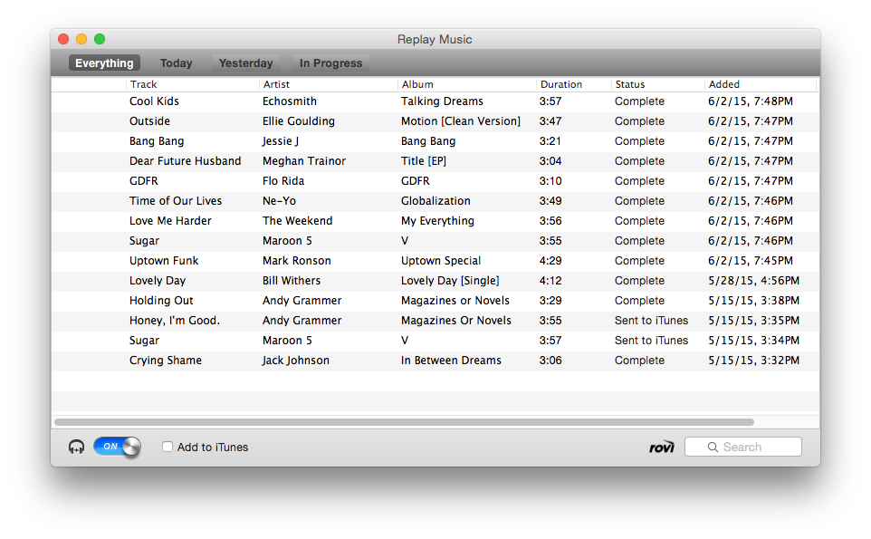 Replay Music for Mac