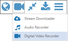 Capture Method Digital Video Recorder selected