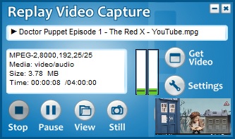 Replay Video Capture Active Recording