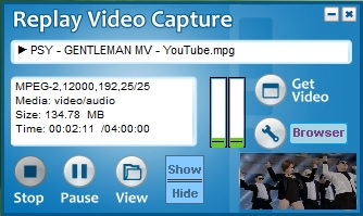 Replay Video Capture Background Recording