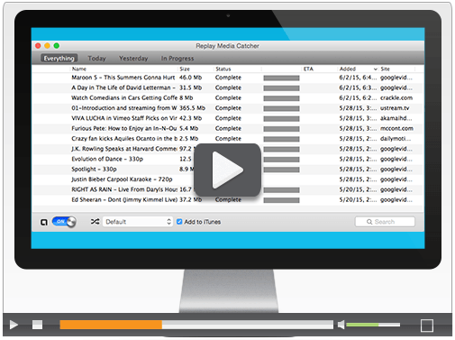 free for mac download Replay Media Catcher 10.9.5.10