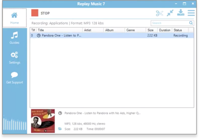 Streaming Music Recorder