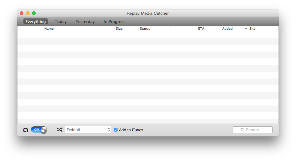 Replay Media Catcher for Mac ver 1 User Guide : Applian Technologies ...