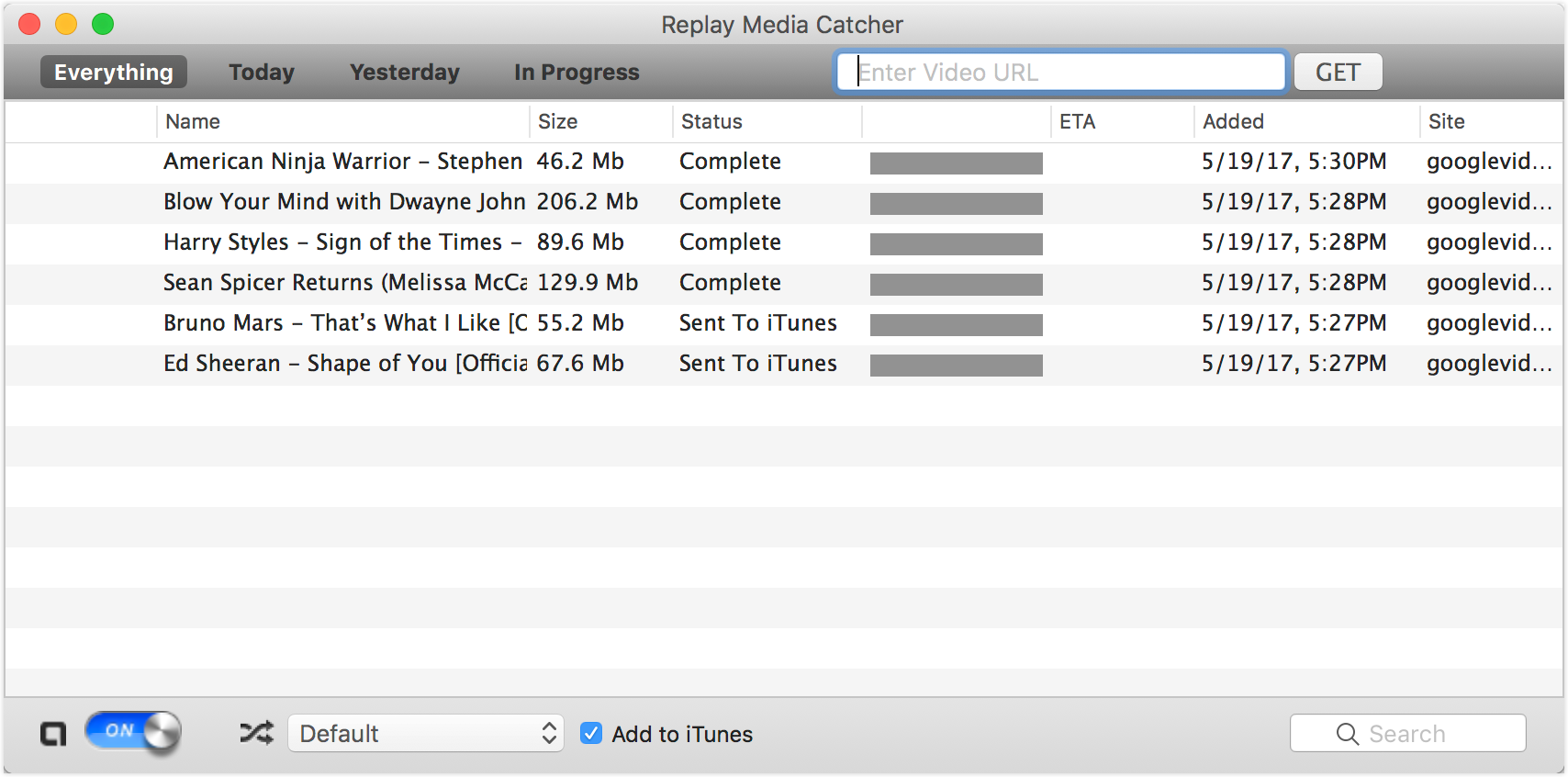 Media catcher for mac