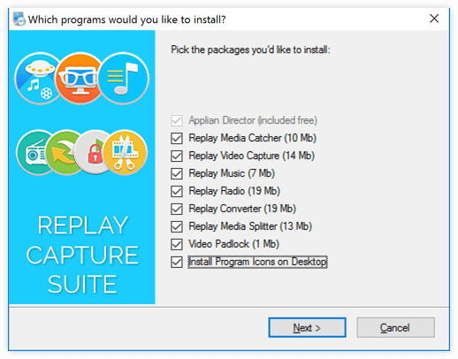 rcatsetup.exe replay capture suite