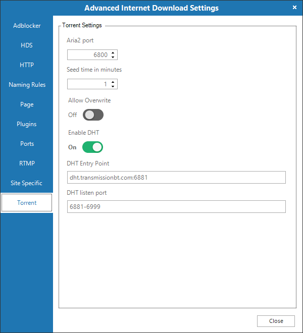 change torrent program to open magnet