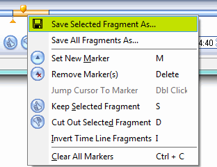 save fragment